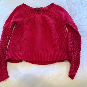 Red American Eagle sweater
